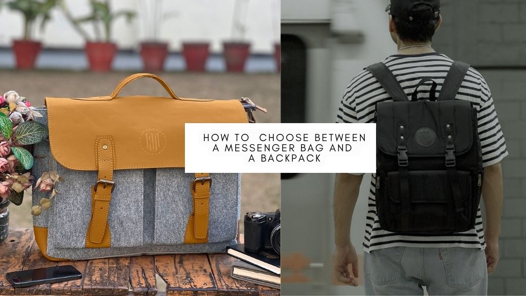 How to Choose Between Messenger Bags and Backpacks?