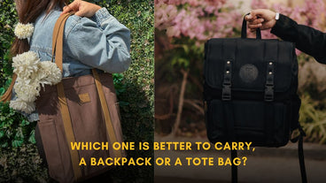Which one is better to carry, a backpack or a tote bag?