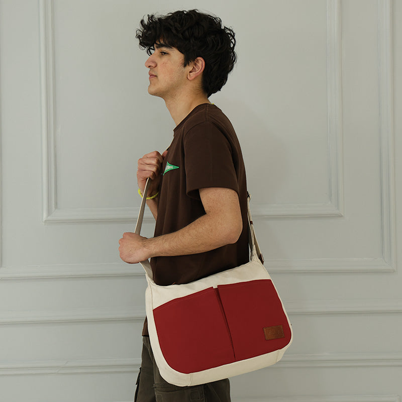 The Urban Duo Crossbody: Red