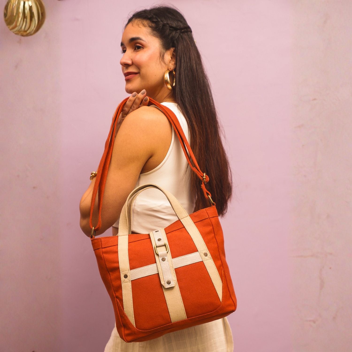 Escape Crossbody Sling Bag For Women - Rust