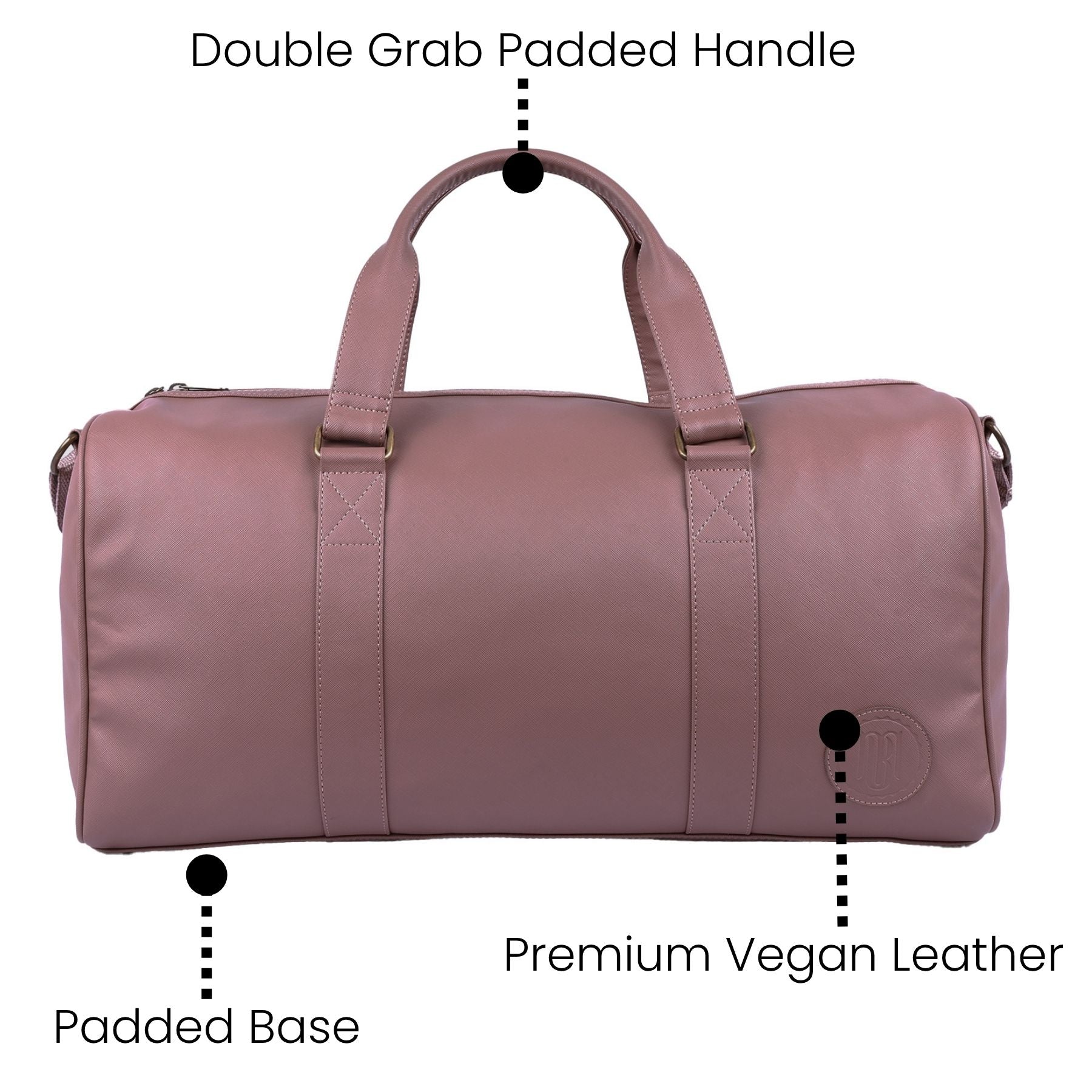 Miles Duffle Bag for Men & Women – Stylish, Spacious & Travel-Ready - Lavender