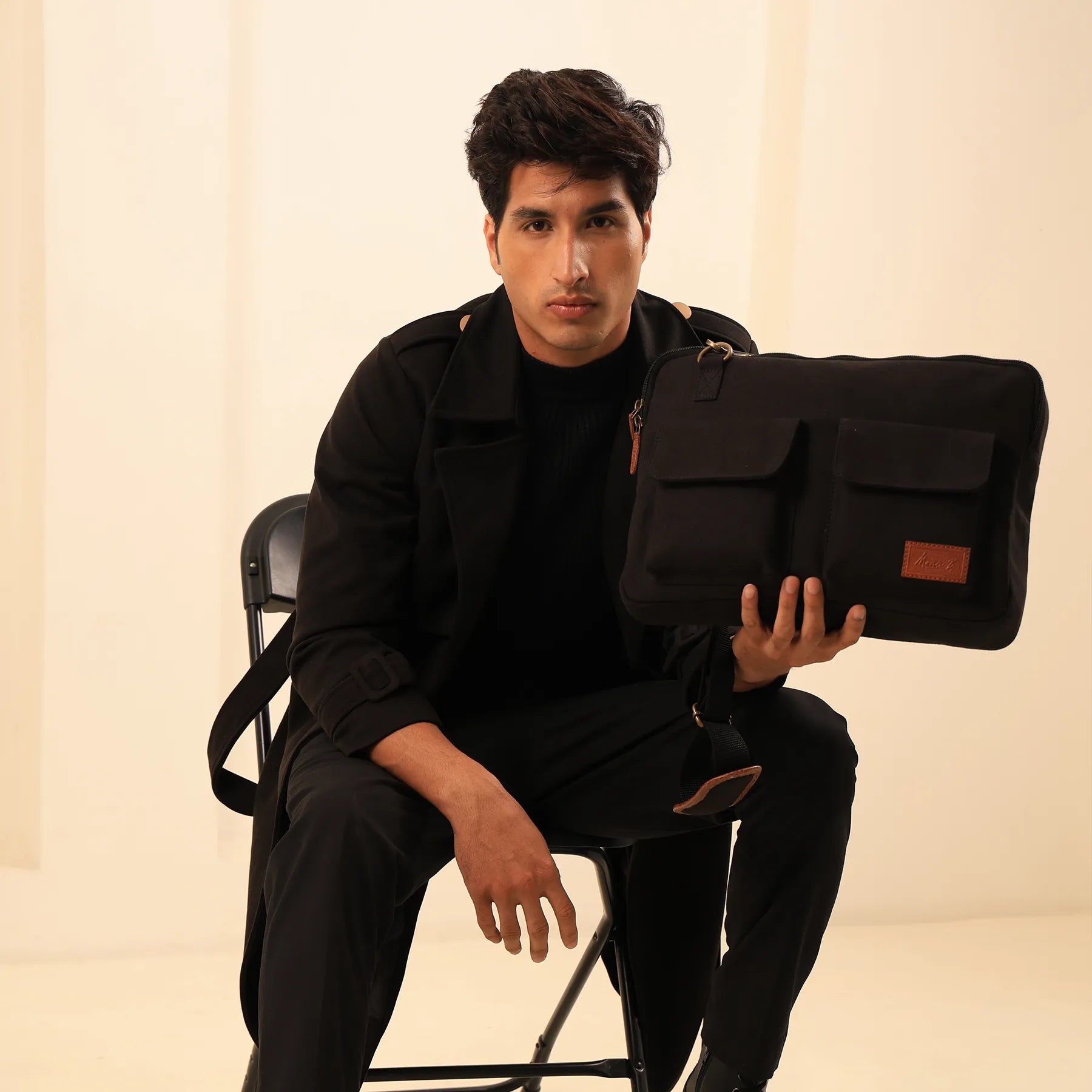 Cleveland Laptop Sleeve Bag for Men & Women – Stylish, Durable & Eco-Friendly - Black