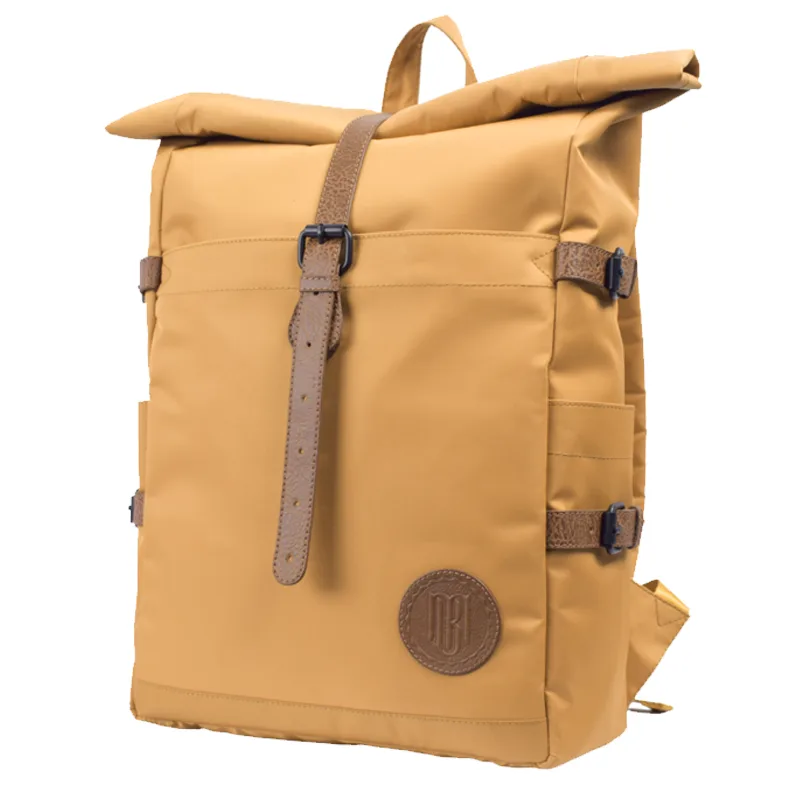Voyager Backpack for Men and Women: Mustard