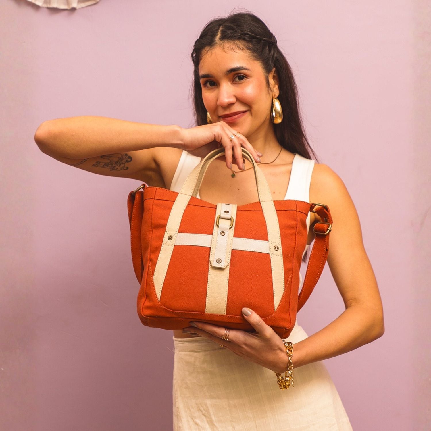 Escape Crossbody Sling Bag For Women - Rust