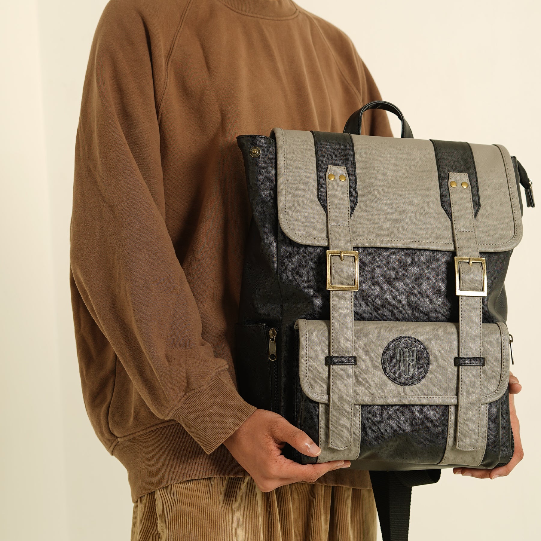 Reed Backpack for Men & Women – Perfect for Work, Travel & College - Black