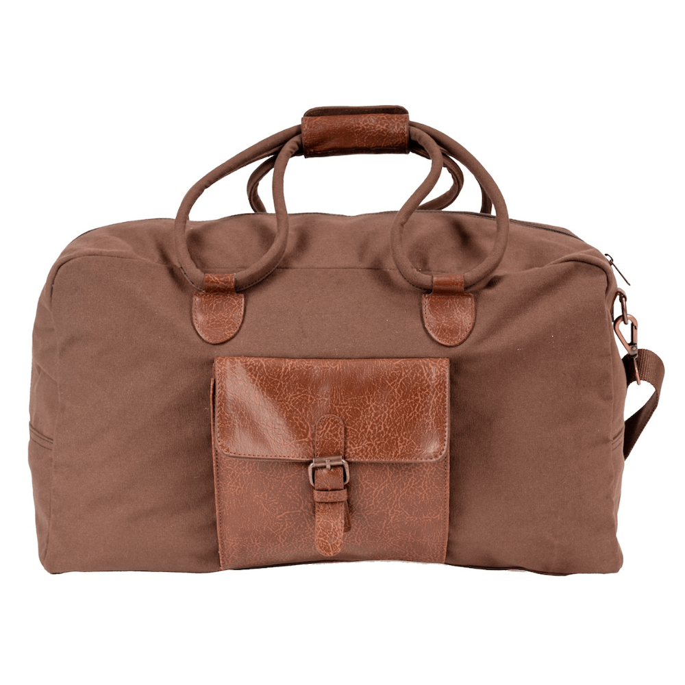Mona B - Cord Duffle - Chocolate