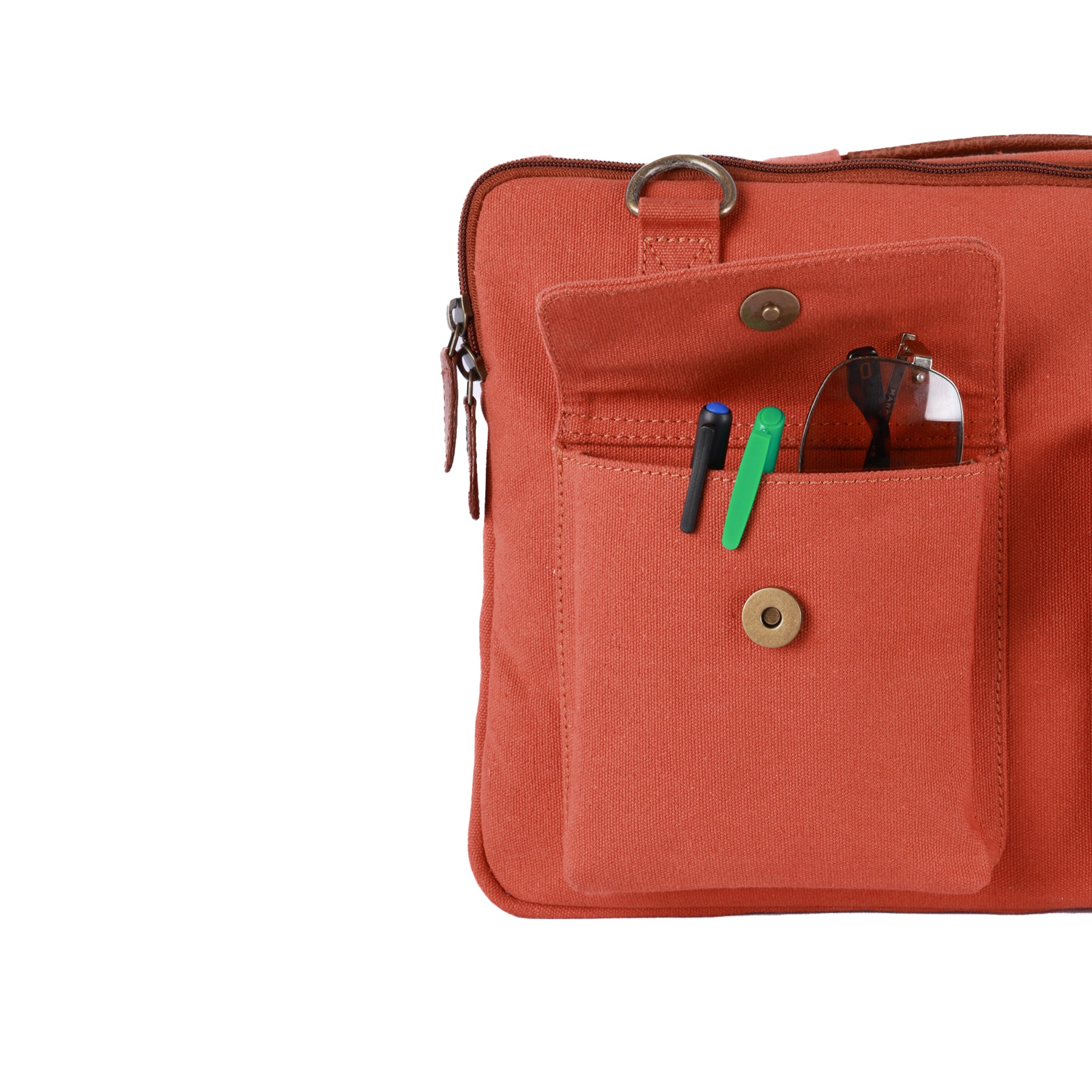 Cleveland Laptop Sleeve Bag for Men & Women – Stylish, Durable & Eco-Friendly - Burnt Orange