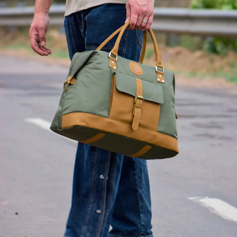 Milan Duffel for Men and Women: Moss Green