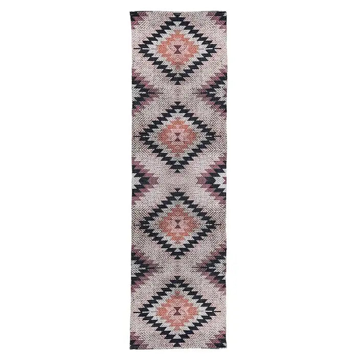 Multi Color Printed Vintage Dhurrie Carpet Rug Runner for Living Room & Bedrooms - 1.83 X 6 Feet