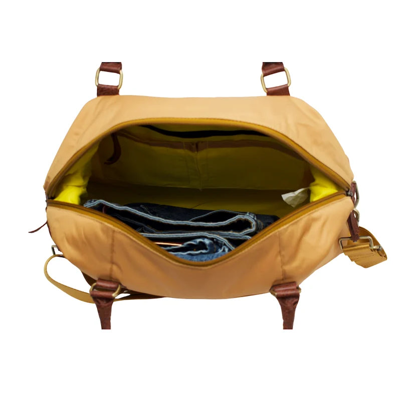 Milan Duffel for Men and Women: Mustard
