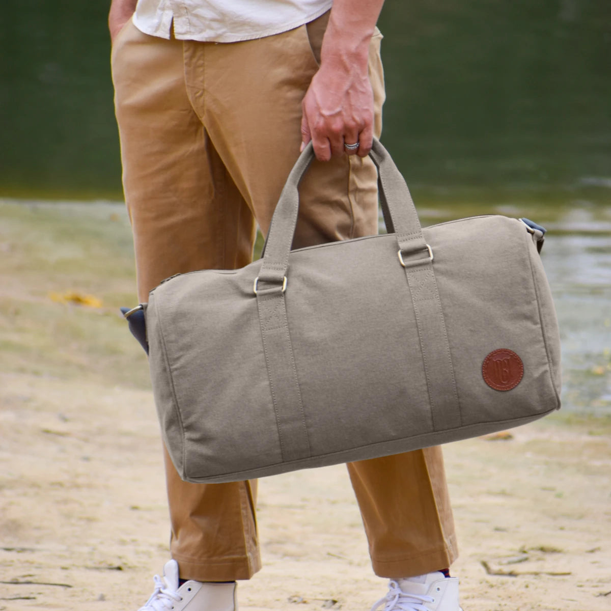 Ayn Duffle Bag For Men & Women 30L - Grey