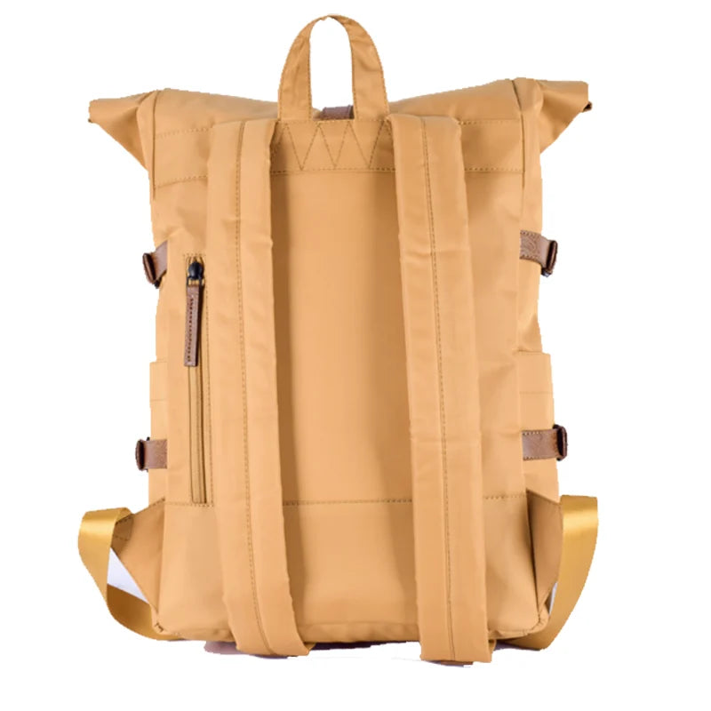Voyager Backpack for Men and Women: Mustard