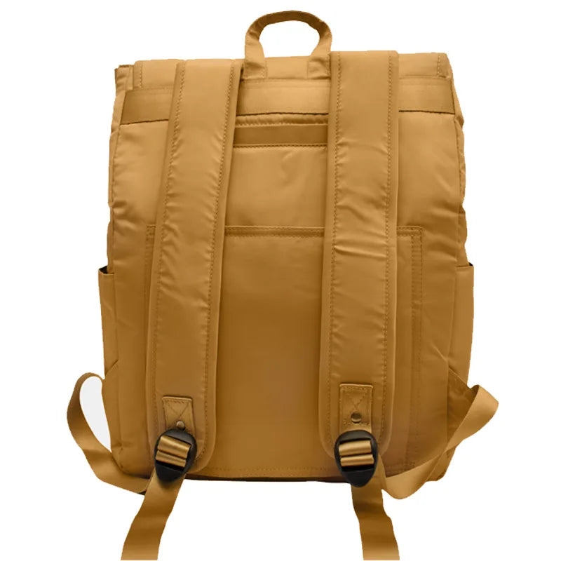 Troy Backpack for Men and Women: Mustard