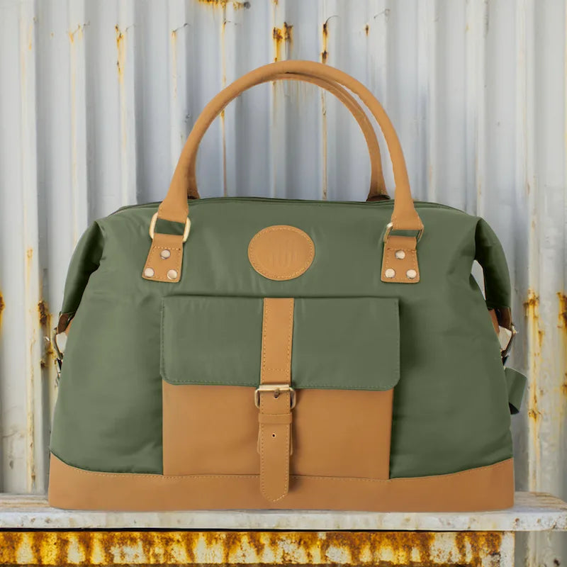 Milan Duffel for Men and Women: Moss Green
