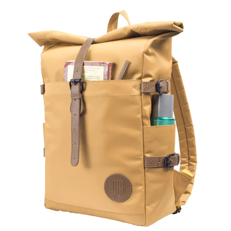 Voyager Backpack for Men and Women: Mustard