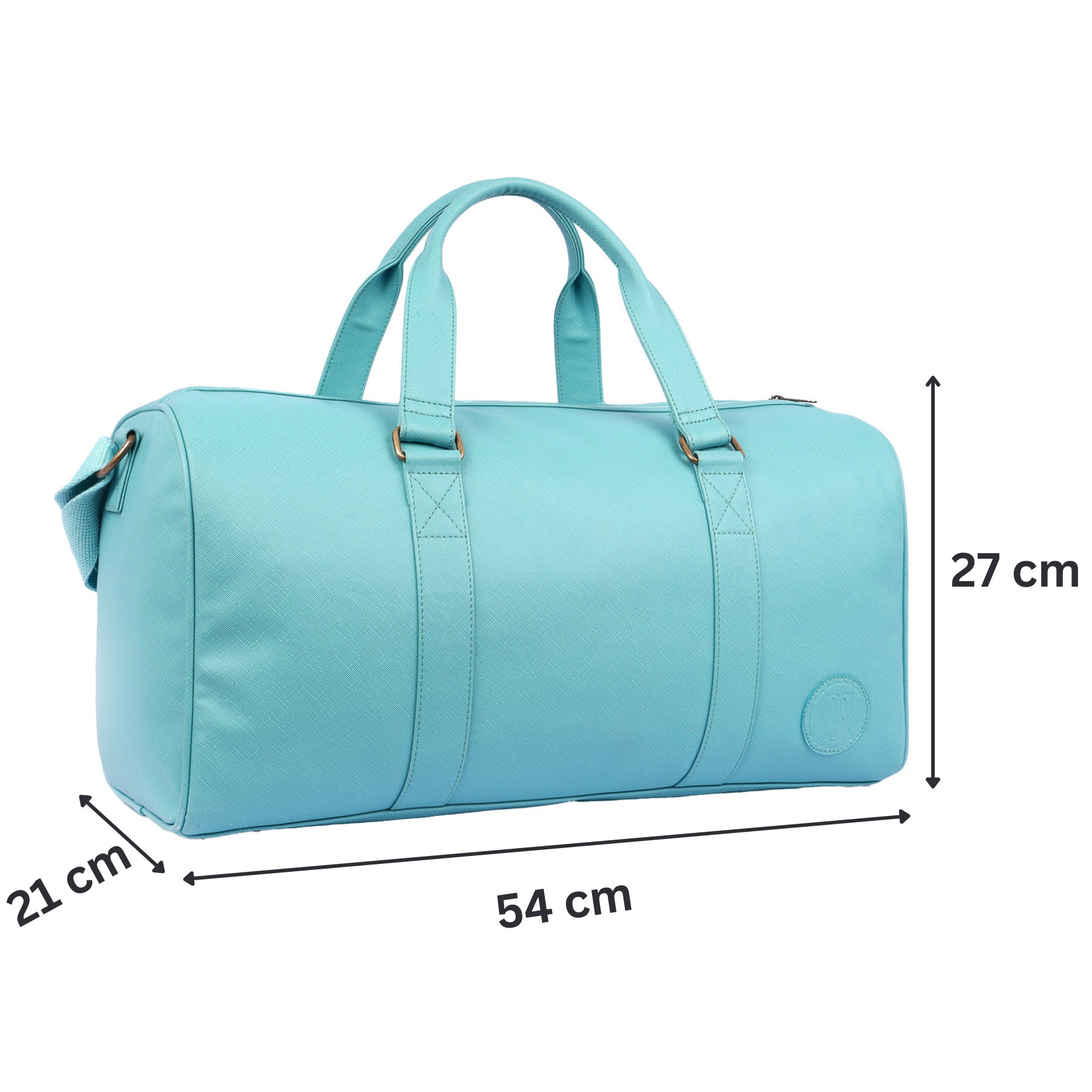 Miles Duffle Bag for Men & Women – Stylish, Spacious & Travel-Ready - Turquoise