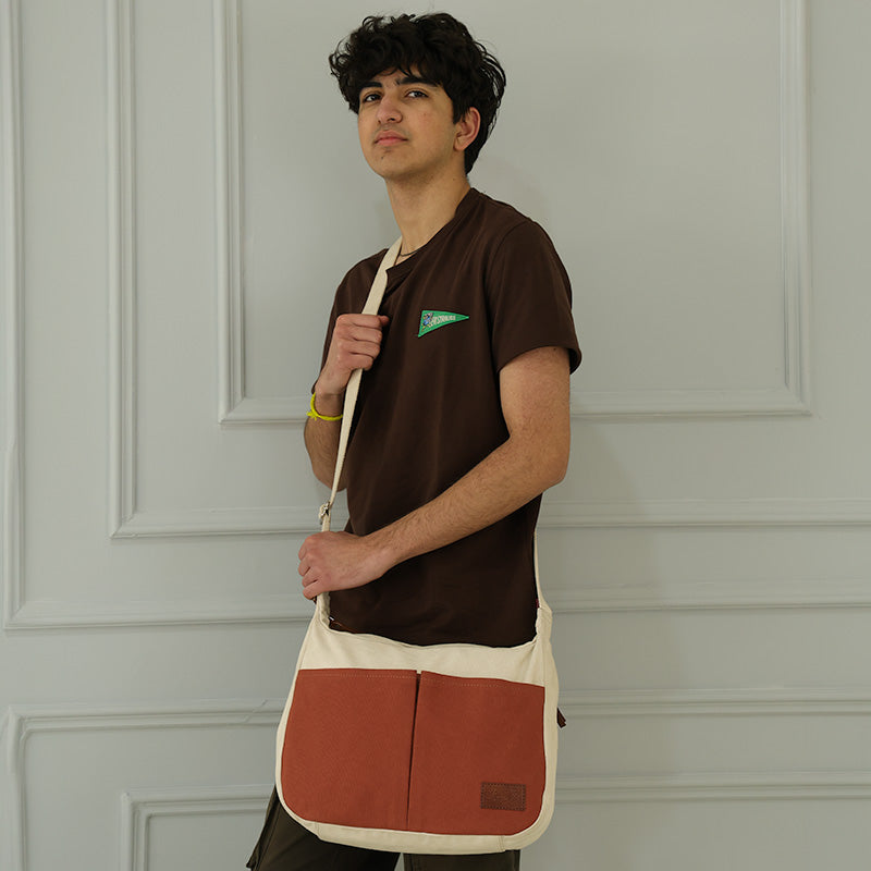 The Urban Duo Crossbody: Rust