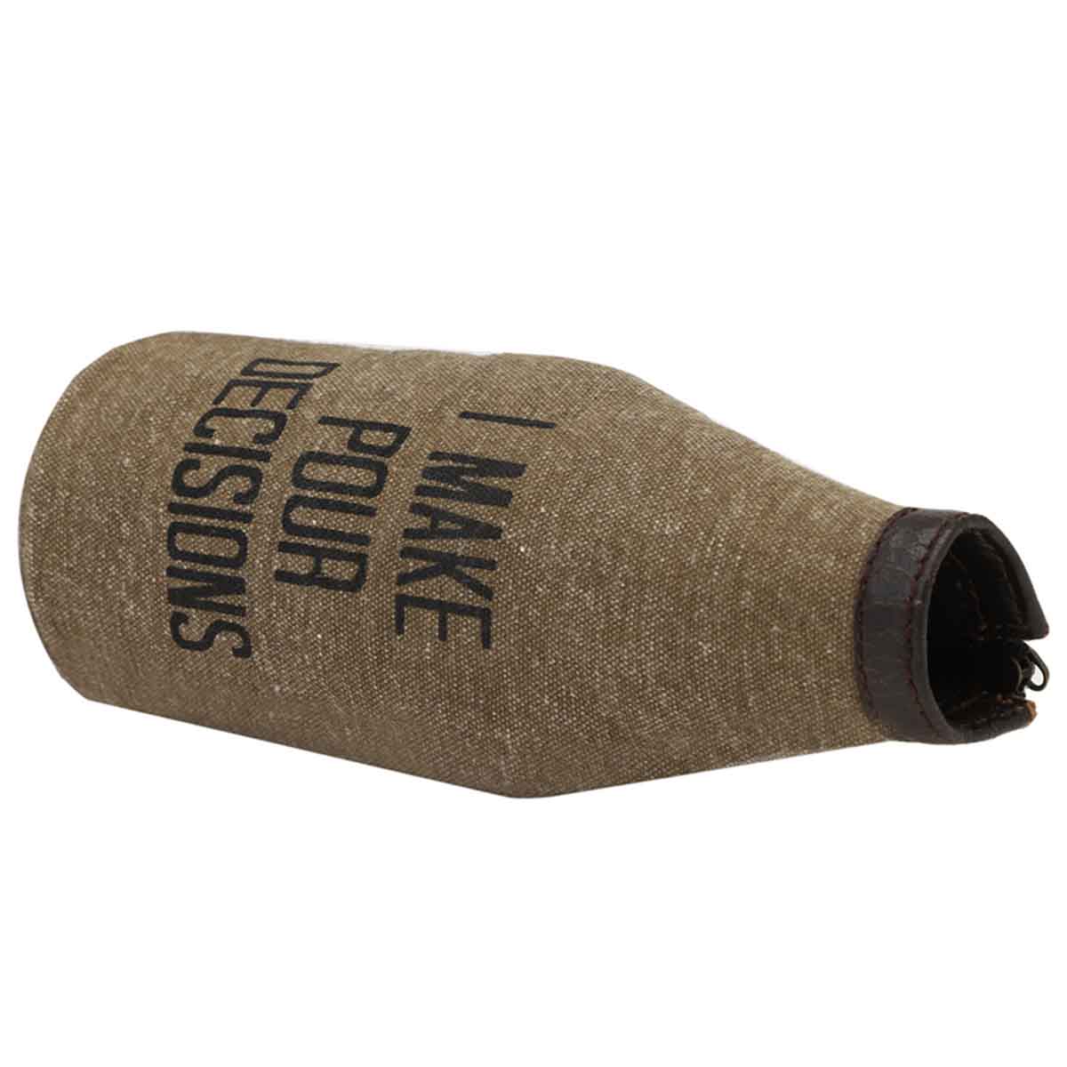 Mona B - Pint Beer Bottle Covers with Stylish Printing for Men and Women (Pour Decisions)