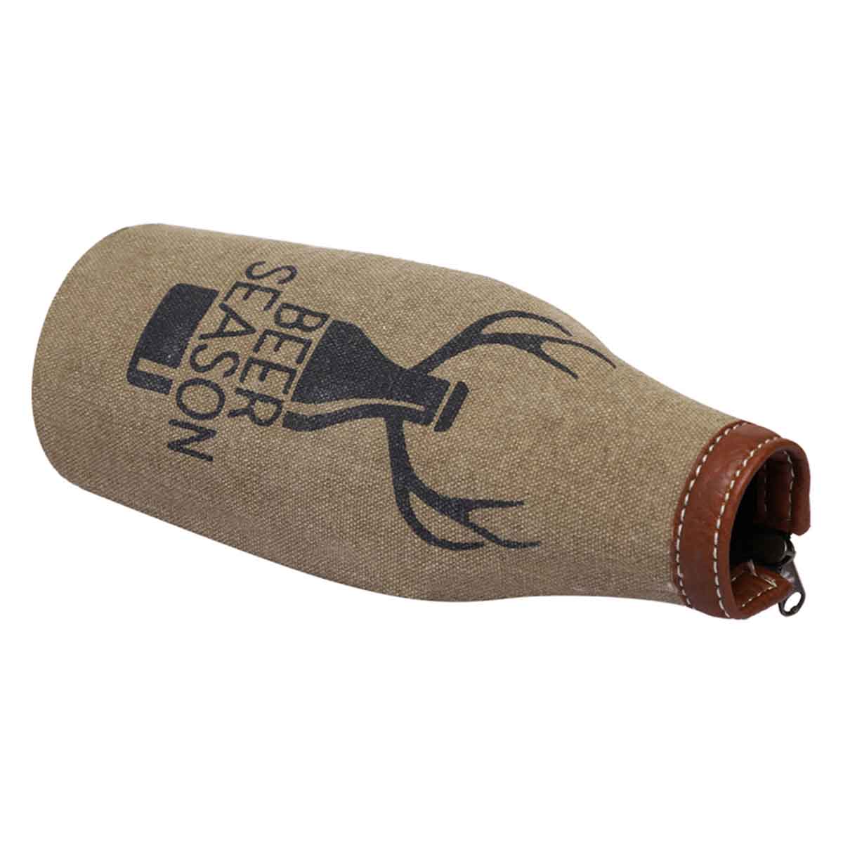 Mona B - Men and Women Leather Stylish Printing Beer Bottle Covers (Multicolour)