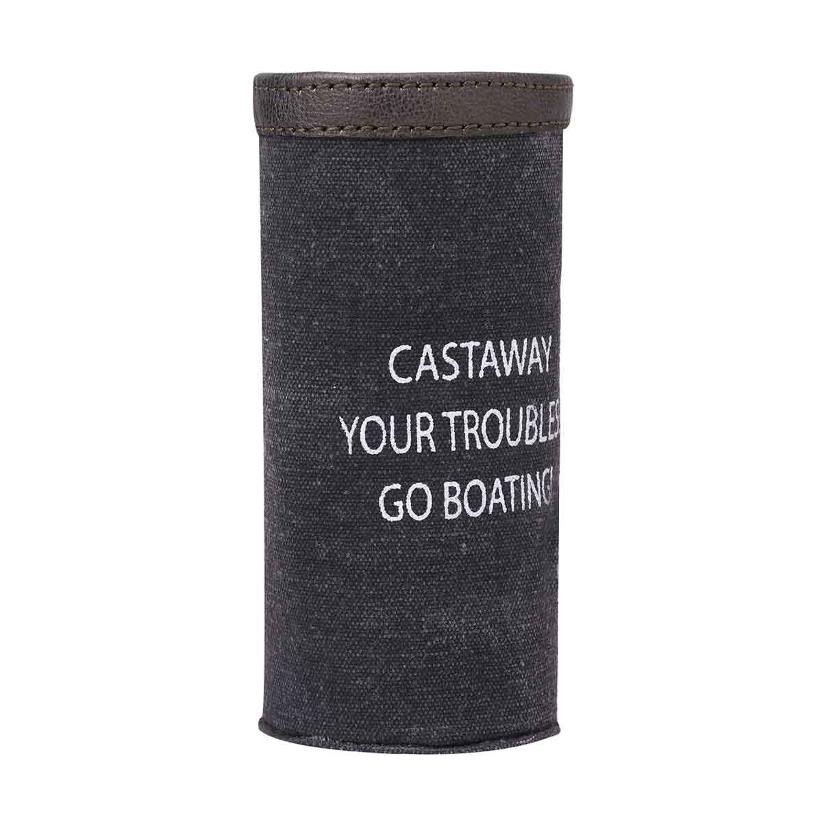 Mona B - 500 ML Beer Can Cover with Stylish Design for Men and Women (Castaway)