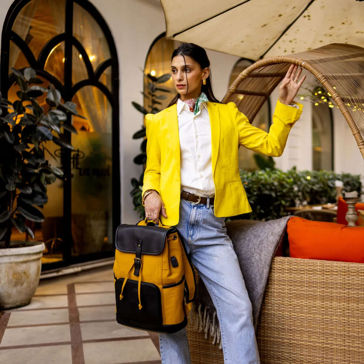 Transit Pro Backpack For Men And Women - Mustard