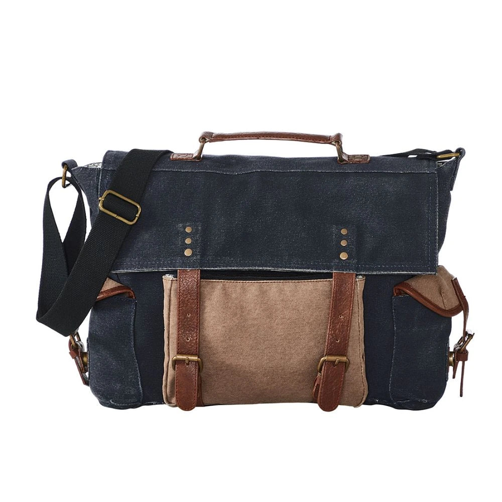 Sebastian Laptop messenger Bag For Men & Women - Navy