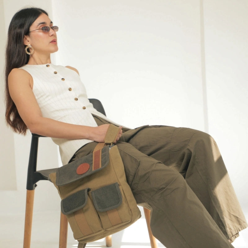 Noah Crossbody Messenger Bag For Men and Women