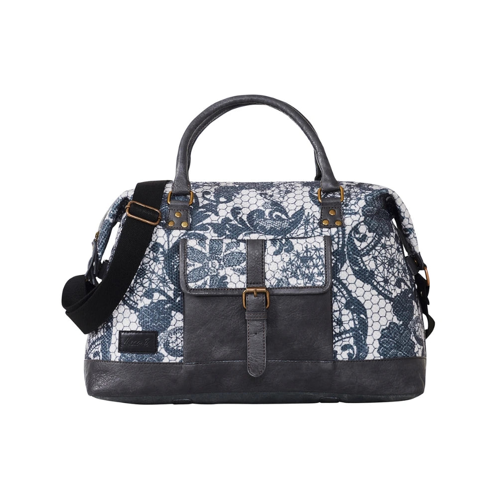 Grey Vine Duffle Bag For Men & Women