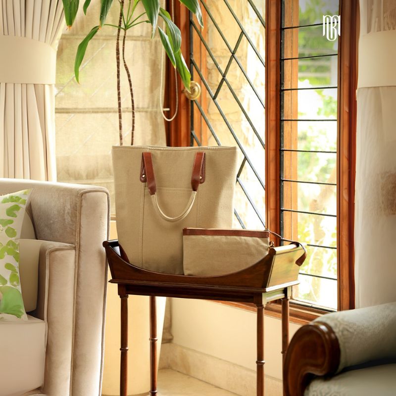 Cleveland Tote Handbag for Women - Brown