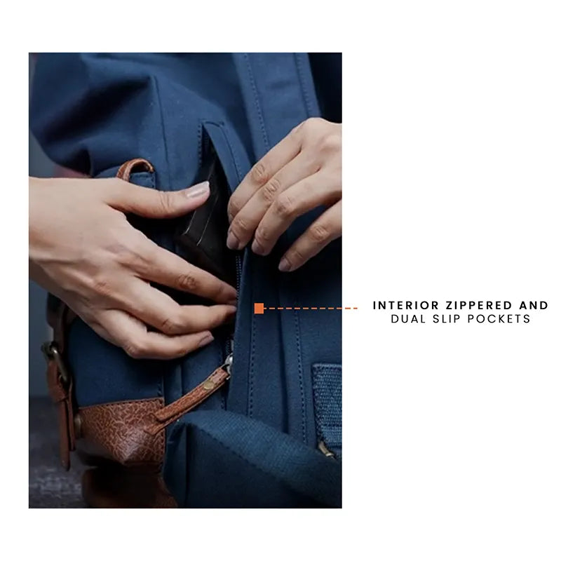 Explorer Backpack For Men & Women - Navy