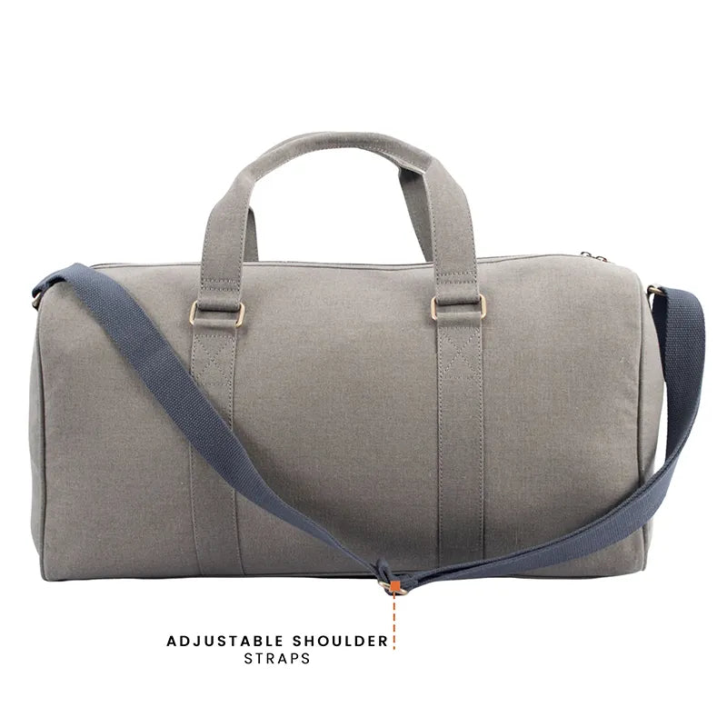 Ayn Duffle Bag For Men & Women 30L - Grey