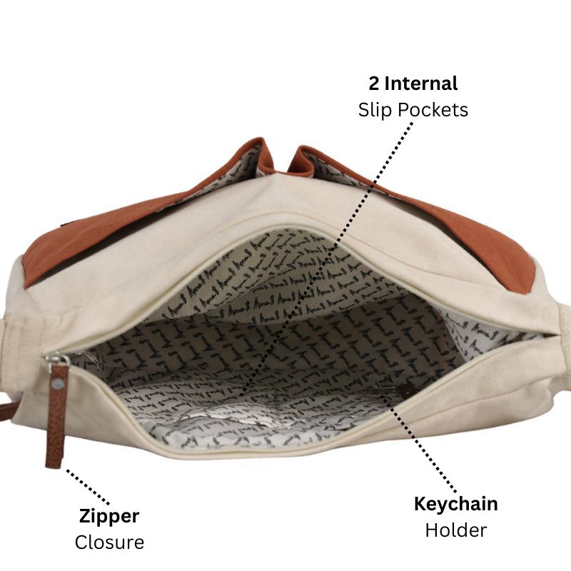 The Urban Duo Crossbody: Rust