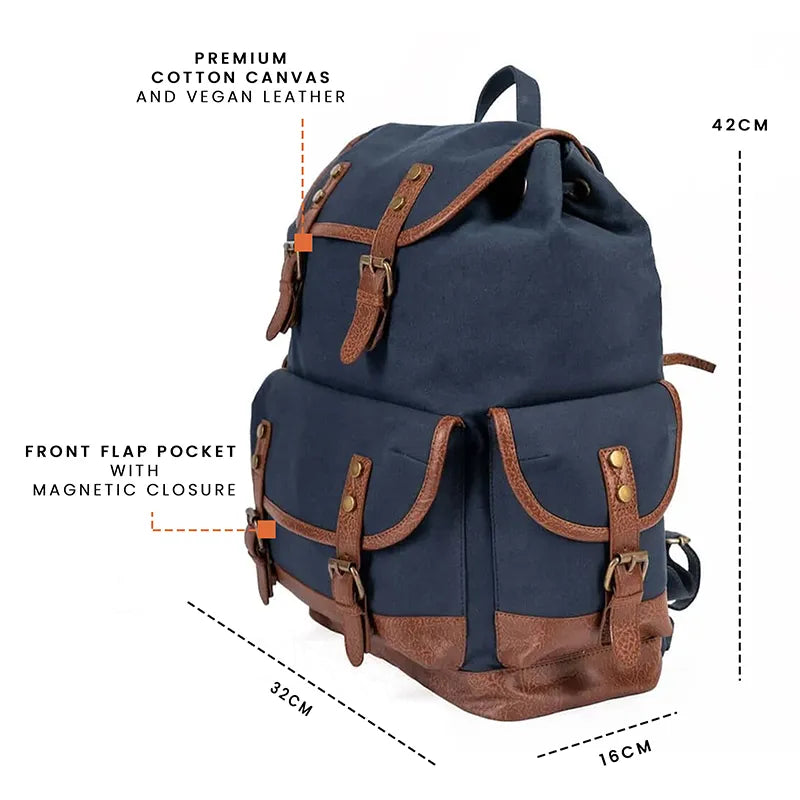 Explorer Backpack For Men & Women - Navy