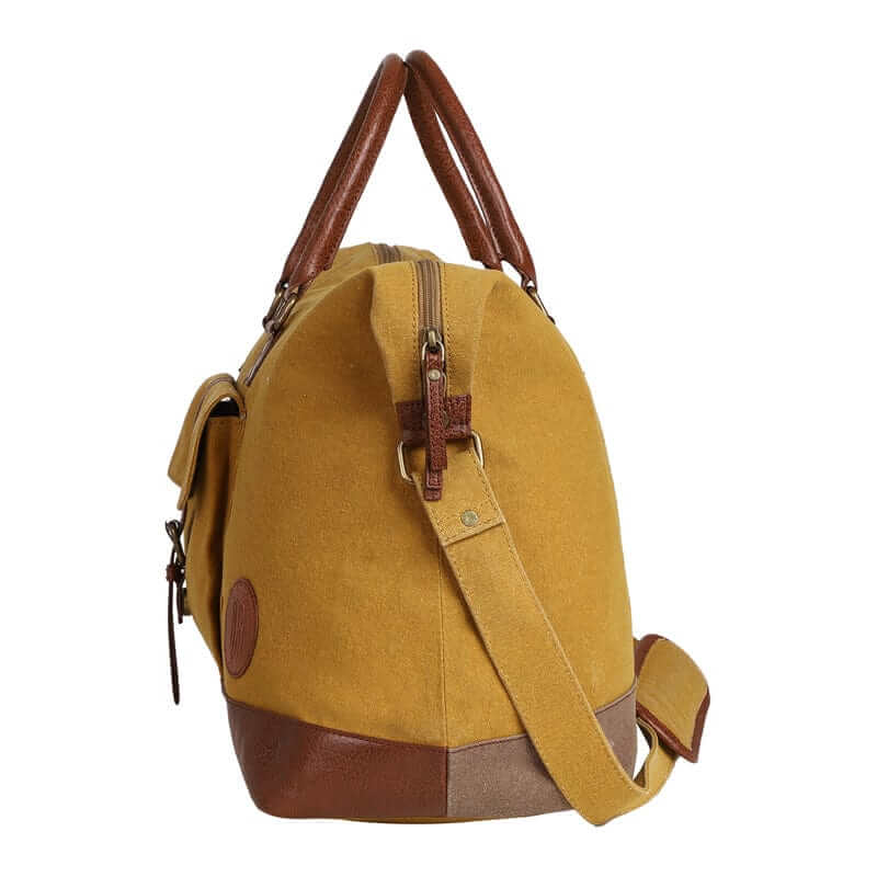 Mona B - Canvas Travel/Gym/Sports Duffel Bag: City Slicker