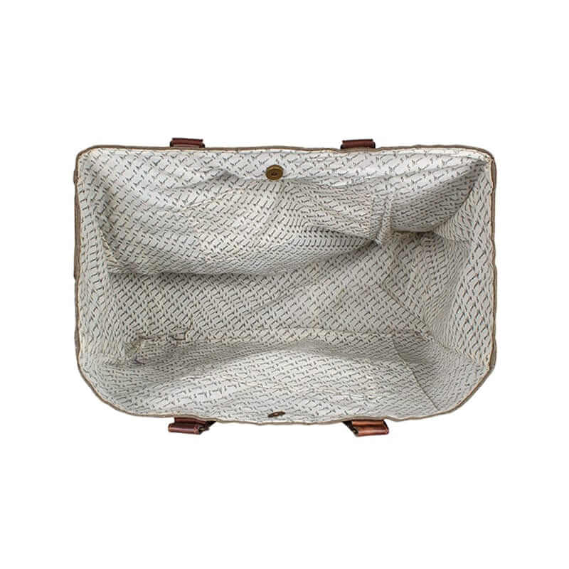 Mona B - Extra Large Canvas Handbag for Women | Zipper Extra Spacious Tote Weekender Bag for Grocery Shopping, Travel | Shoulder Bags for Women (Brown)