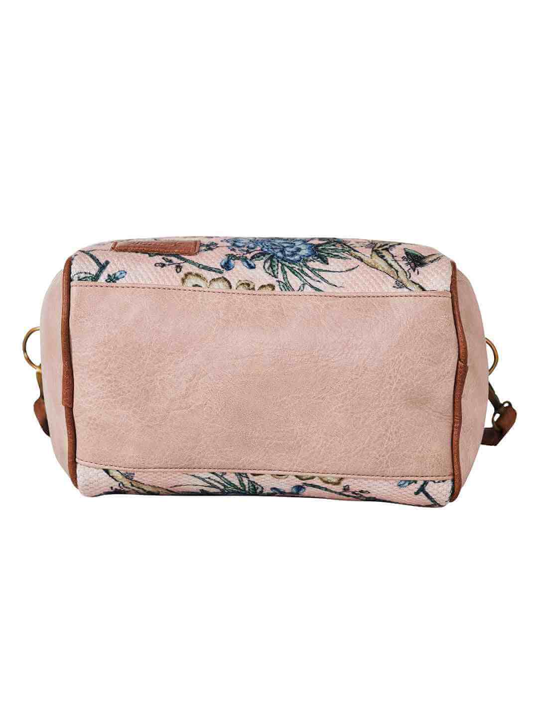 Mona B - Kilim Inspired Canvas Handbag for Women | Crossbody Bag | Stylish Vintage Shoulder Bags for Women: Pink - M-7001