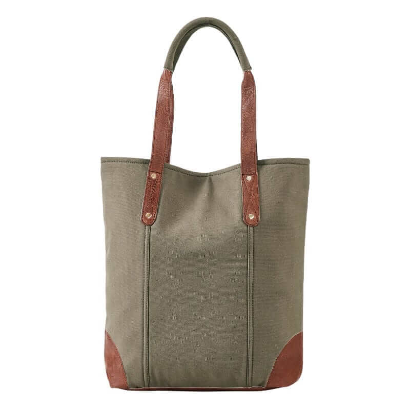 Mona B - Large Canvas Handbag for Women | Tote Bag for Grocery, Shopping, Travel | Stylish Vintage Shoulder Bags for Women (Green)
