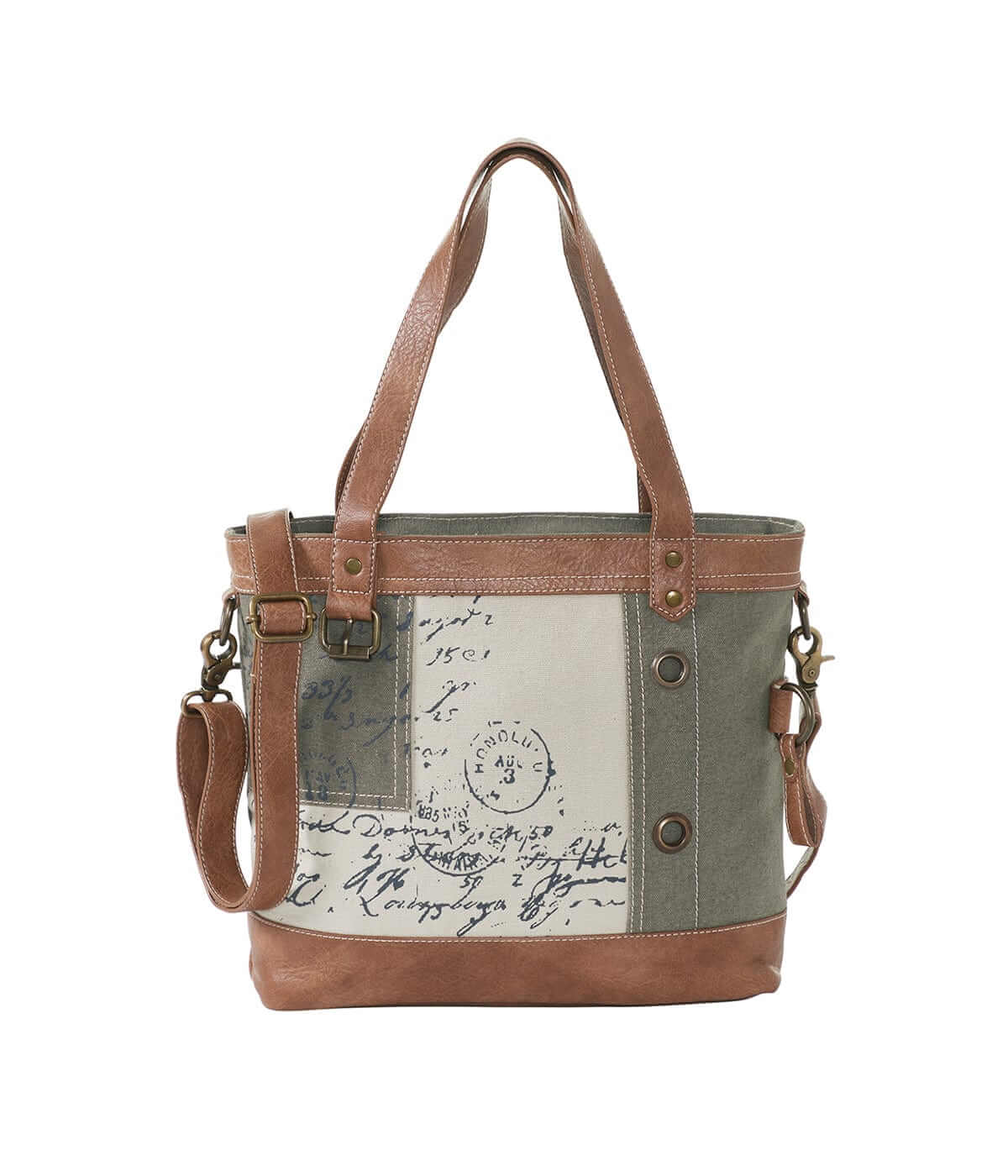 Mona B - Large Canvas Handbag for Women | Zipper Tote Bag for Grocery, Shopping, Travel | Stylish Vintage Shoulder Bags for Women (Multi-Coloured)