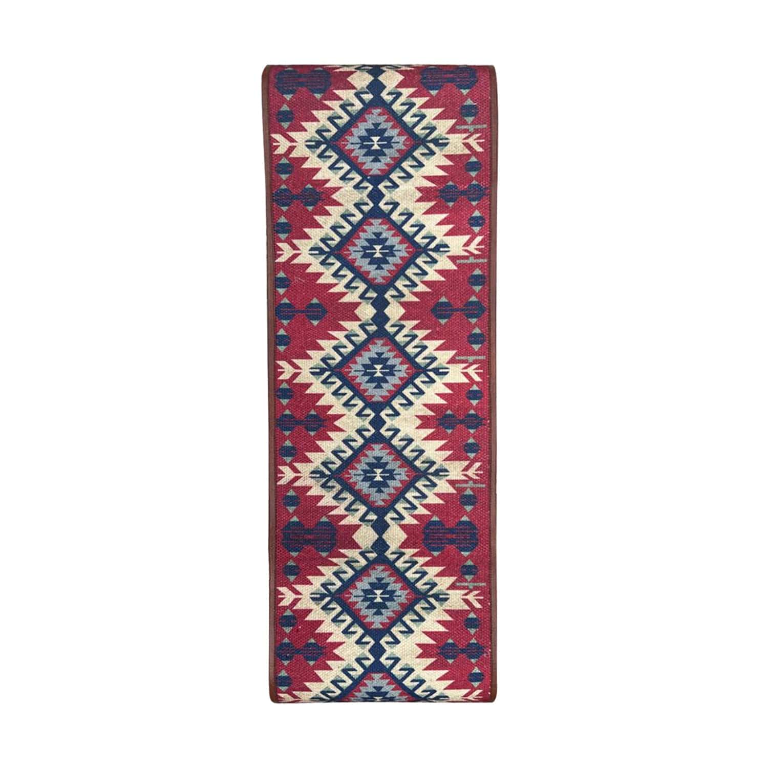 Mona B - Printed Runner, 13X 60 INCH, Best for Bed-Side Table/Center Table, Dining Table/Shelves