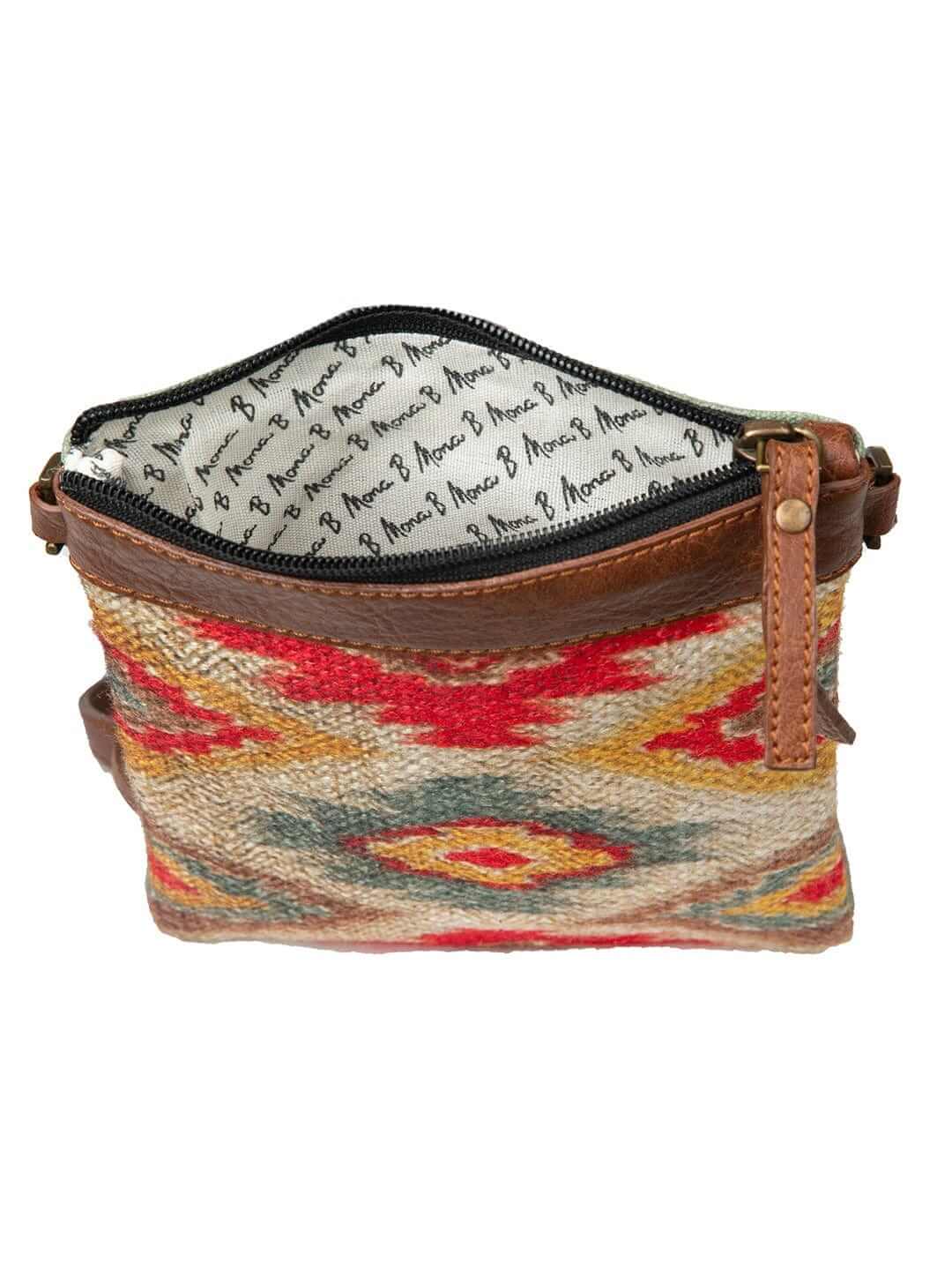 Mona B - Small Messenger Crossbody Bag with Stylish Design for Women: Freedom