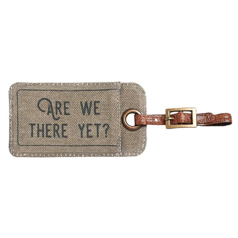 Mona B - Trip Regrets Canvas Luggage Tag