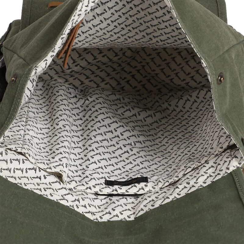 Mona B - Unisex Canvas Back Pack for Office | School and College with Upto 14" Laptop/ Mac Book/ Tablet: Delta