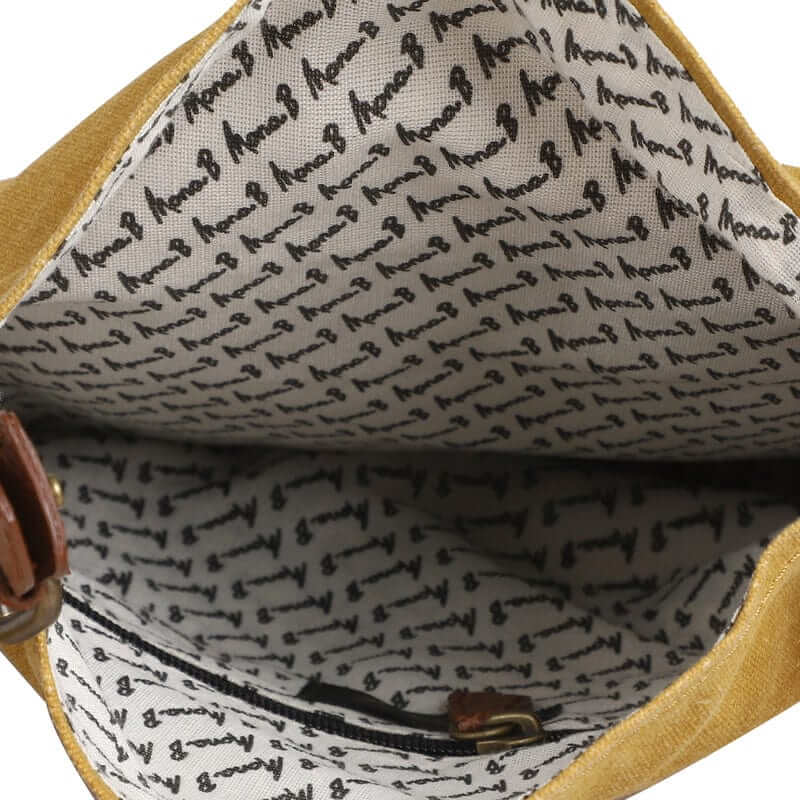 Mona B - Unisex Canvas Messenger Crossbody Bag: City Slicker