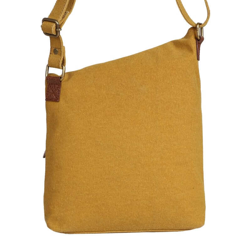 Mona B - Unisex Canvas Messenger Crossbody Bag: City Slicker