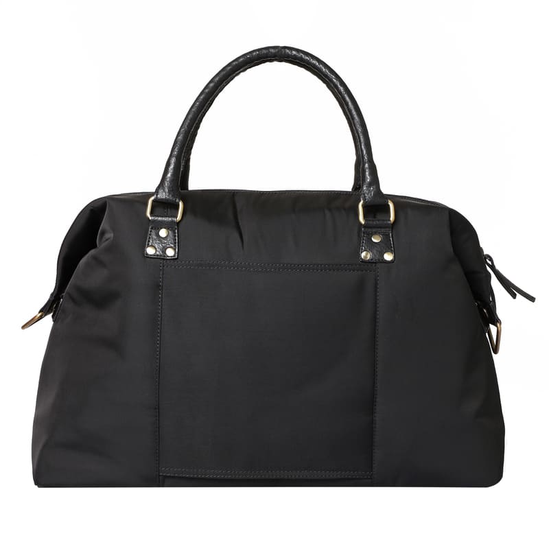 Mona B - Unisex Duffel Gym Travel and Sports Bag: Milan Black - RP-305 BLK