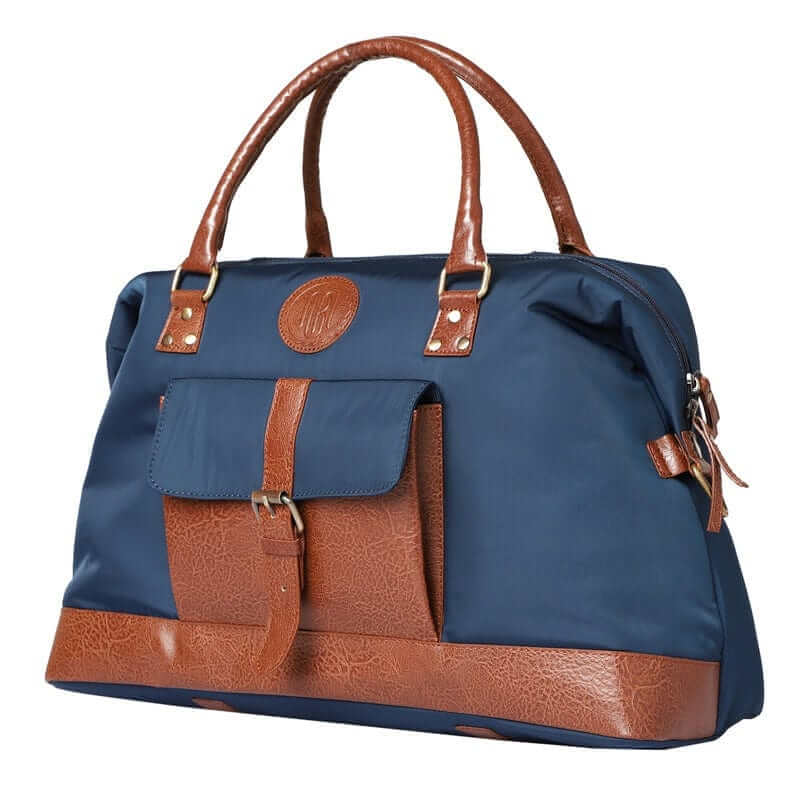 Mona B - Unisex Duffel Gym Travel and Sports Bag: Milan Navy - RP-305 NAV