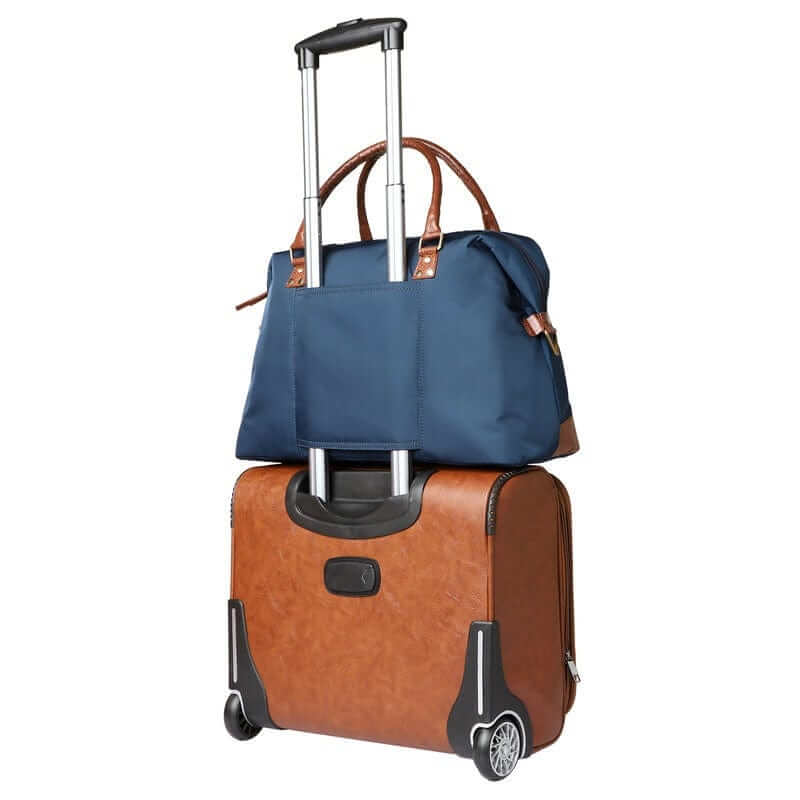 Mona B - Unisex Duffel Gym Travel and Sports Bag: Milan Navy - RP-305 NAV