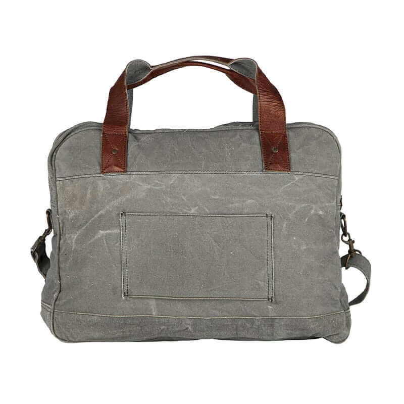 Mona B - Upcycled Canvas Duffel Gym Travel and Sports Bag with Stylish Design for Men and Women: Dream