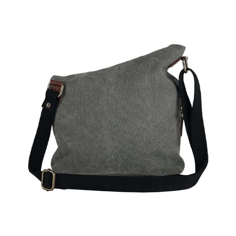 Mona B - Upcycled Canvas Messenger Crossbody Bag with Stylish Design for Men and Women: Dream