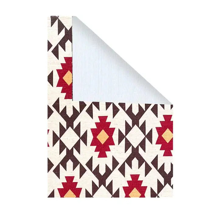 Traditional Printed Vintage Dhurrie Floor Mat Carpet - 5.5x3.5 Feet Multi Color